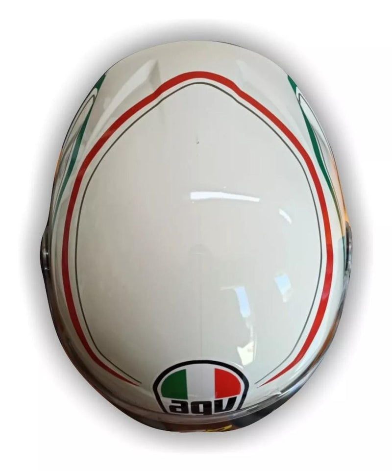 CAPACETE PRO TORK /NEW LIBERTY 3 ADESIVADO/ENVERNIZADO ITALY BRANCO