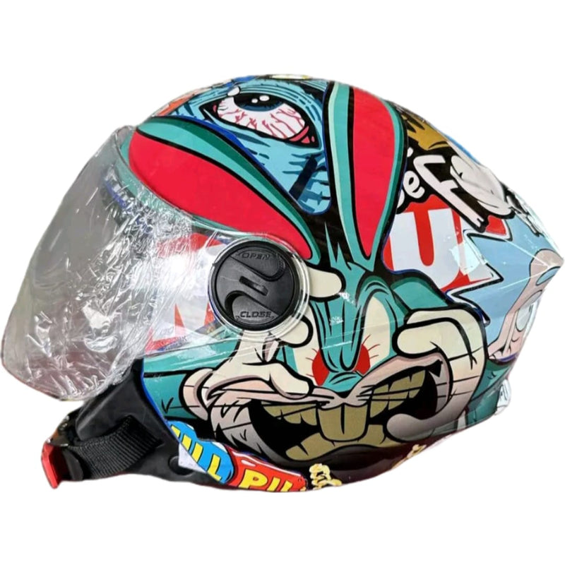 CAPACETE PRO TORK /NEW LIBERTY 3 ADESIVADO MASCULINO