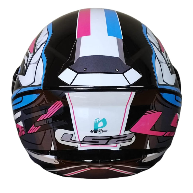 CAPACETE PRO TORK /NEW LIBERTY 3 ADESIVADO XDRON ROSA E PRETO