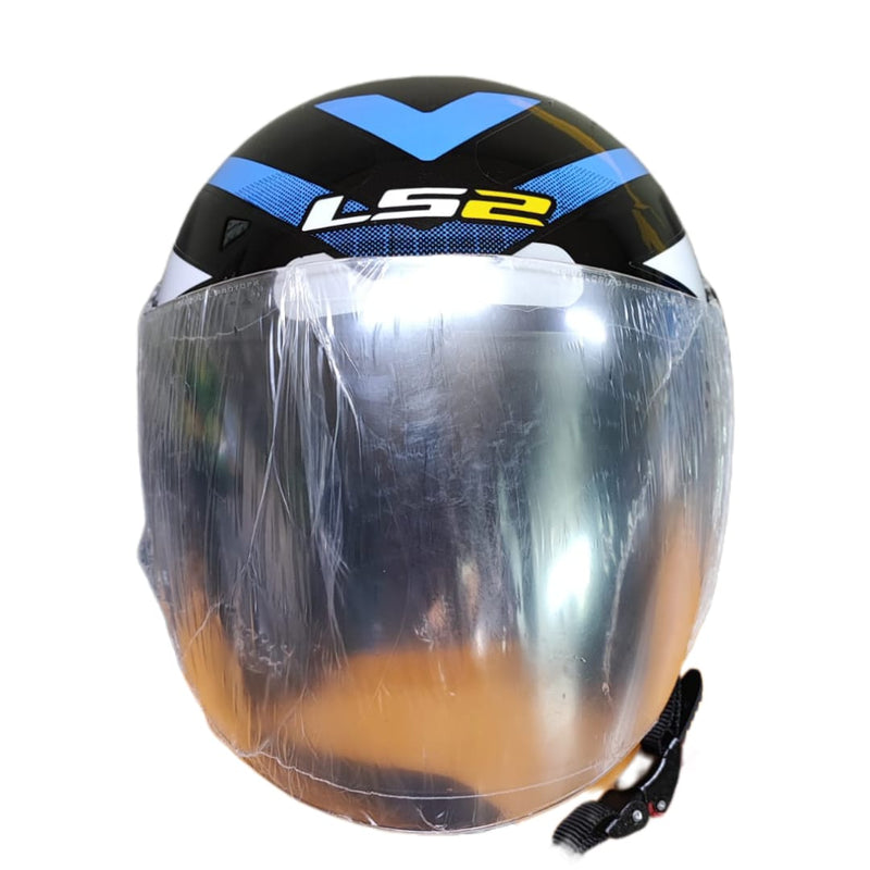 CAPACETE PRO TORK /NEW LIBERTY 3 ADESIVADO STARWAR/ESTRELA AZUL