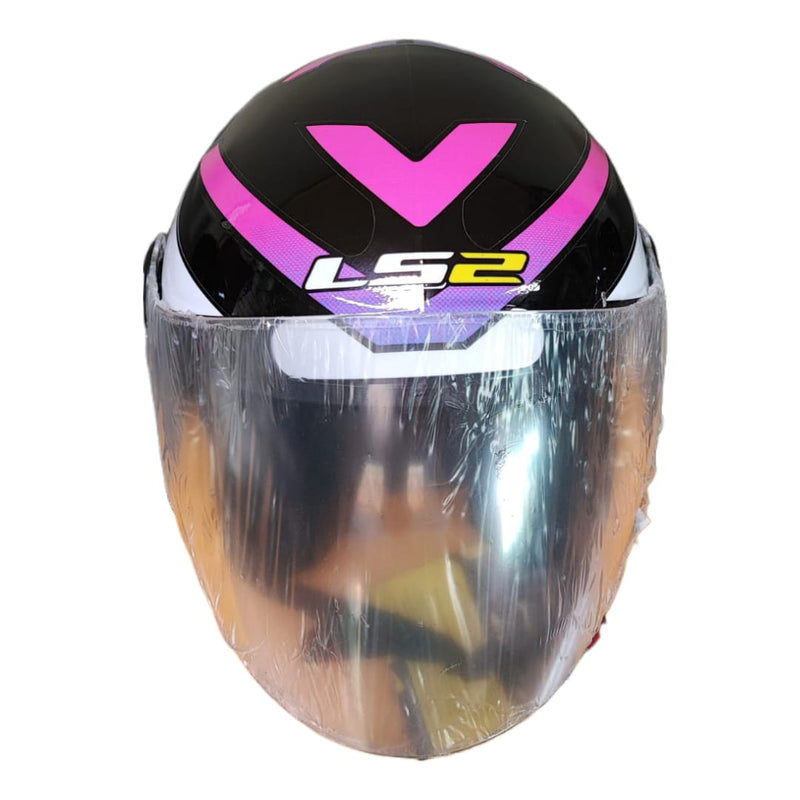 CAPACETE PRO TORK /NEW LIBERTY 3 ADESIVADO STARWAR/ESTRELA ROSA