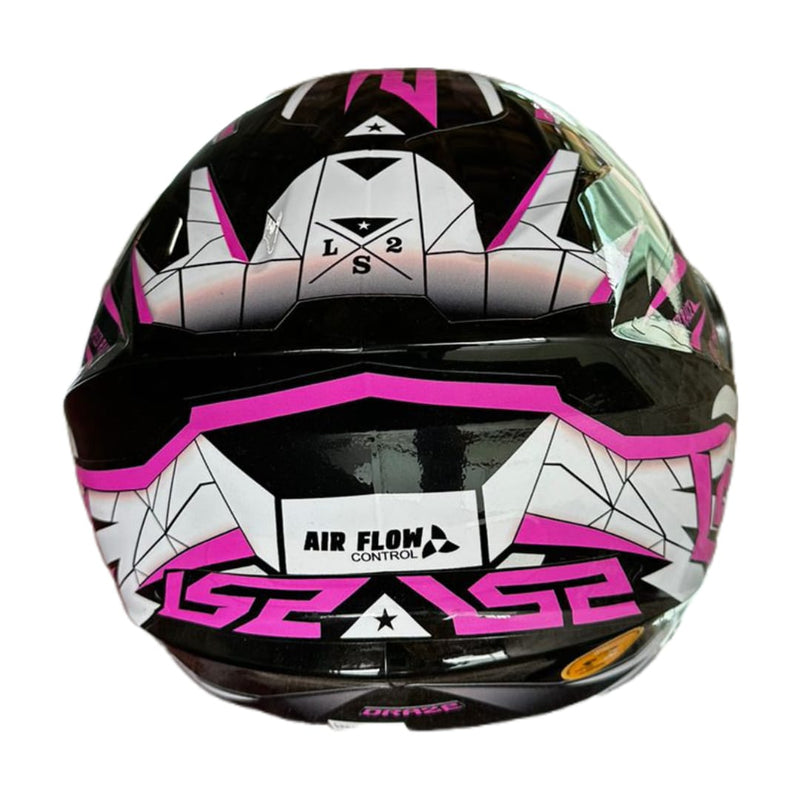 CAPACETE PRO TORK /NEW LIBERTY 3 ADESIVADO DRAZE ROSA