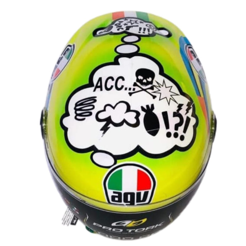 CAPACETE PRO TORK /NEW LIBERTY 3 ADESIVADO/ENVERNIZADO MISANO